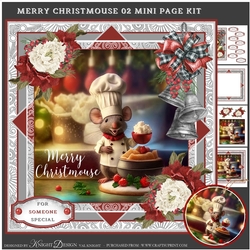 Merry Christmouse 02 Mini Page Kit