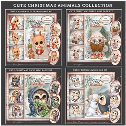 Cute Christmas Animals Collection