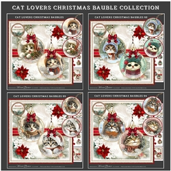 Cat Lovers Christmas Baubles Collection