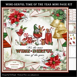 Most Wine-derful Time Of The Year Mini Page Kit