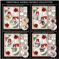 Christmas Animal Bauble Collection