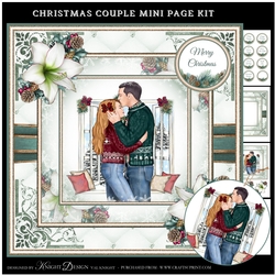 Christmas Couple Mini Page Kit