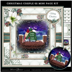 Christmas Couple 02 Mini Page Kit