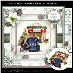 Christmas Couple 03 Mini Page Kit