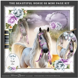 The Beautiful Horse 02 Mini Page Kit