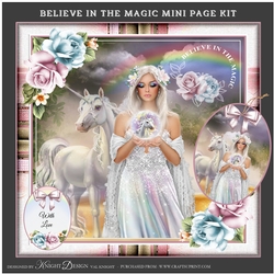 Believe In The Magic Mini Page Kit
