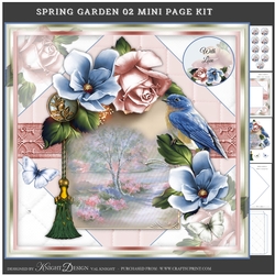 Spring Garden 02 Mini Page Kit