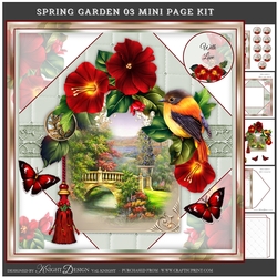 Spring Garden 03 Mini Page Kit