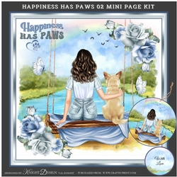 Happiness Has Paws 02 Mini Page Kit