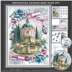 Enchanted Garden Mini Page Kit