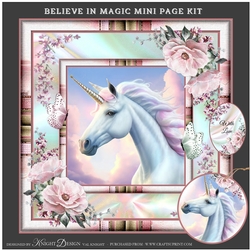 Believe In Magic Mini Page Kit
