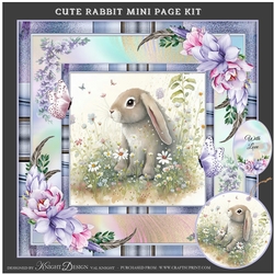 Cute Rabbit Mini Page Kit