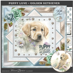 Puppy Love (Golden Retriever) Mini Page Kit