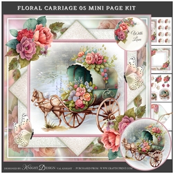 Floral Carriage 05 Mini Page Kit