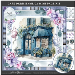 Cafe Parisienne 02 Mini Page Kit