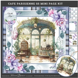 Cafe Parisienne 03 Mini Page Kit