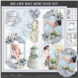 Mr & Mrs Mini Page Kit