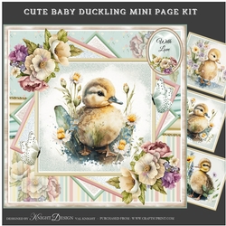 Cute Baby Duckling Mini Page Kit