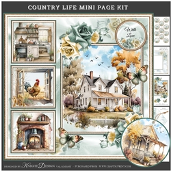 The Country Life Mini Page Kit