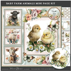 Baby Farm Animals Mini Page Kit