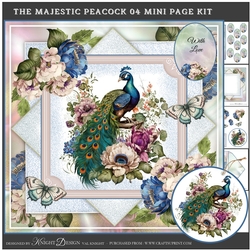 The Majestic Peacock 04 Mini Page Kit