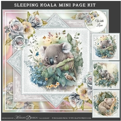 Sleeping Koala Mini Page Kit