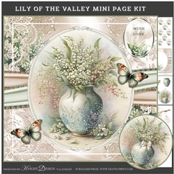 Lily Of The Valley Mini Page Kit