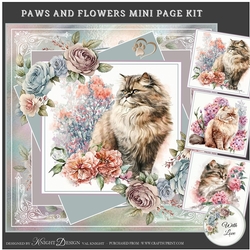 Paws And Flowers Mini Page Kit