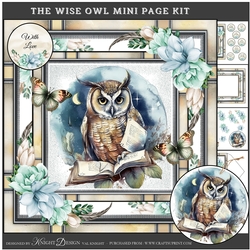 The Wise Owl Mini Page Kit
