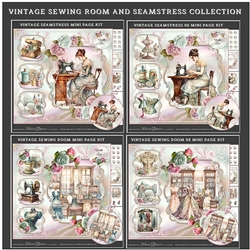 Vintage Sewing Room And Seamstress Collection