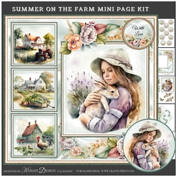 Summer On The Farm Mini Page Kit