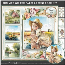 Summer On The Farm 02 Mini Page Kit