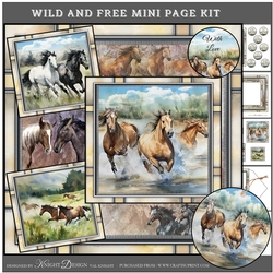 Wild And Free Mini Page Kit