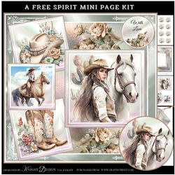A Free Spirit Mini Page Kit