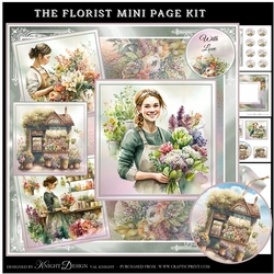 The Florist Mini Page Kit