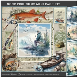 cup1210264_58488 - Gone Fishing 02 Mini Page Kit