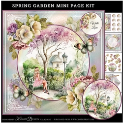 Spring Garden Mini Page Kit