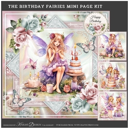 The Birthday Fairies Mini Page Kit