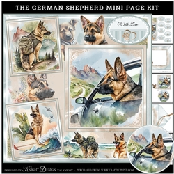 The German Shepherd Mini Page Kit