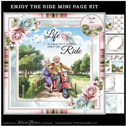 Enjoy The Ride Mini Page Kit