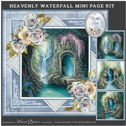 Heavenly Waterfall Mini Page Kit