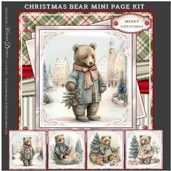 Christmas Bear Mini Page Kit
