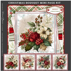 Christmas Bouquet Mini Page Kit