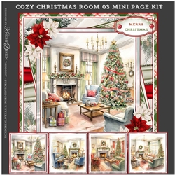 Cozy Christmas Room 03 Mini Page Kit