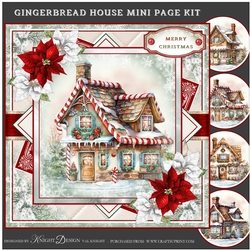Gingerbread House Mini Page Kit