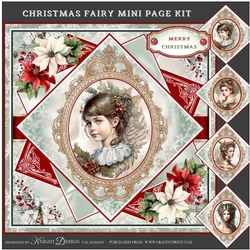 Christmas Fairy Mini Page Kit
