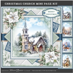 Christmas Church Mini Page Kit