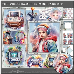 The Video Gamer 02 Mini Page Kit