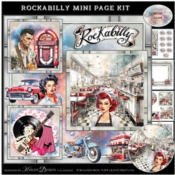 Rockabilly Mini Page Kit