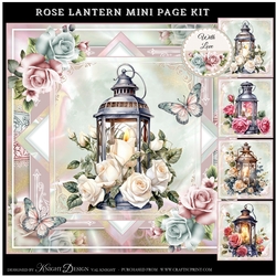Rose Lantern Mini Page Kit